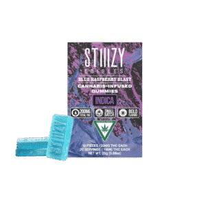 STIIIZY EDIBLES BLUE RASPBERRY BLAST – 200MG GUMMIES