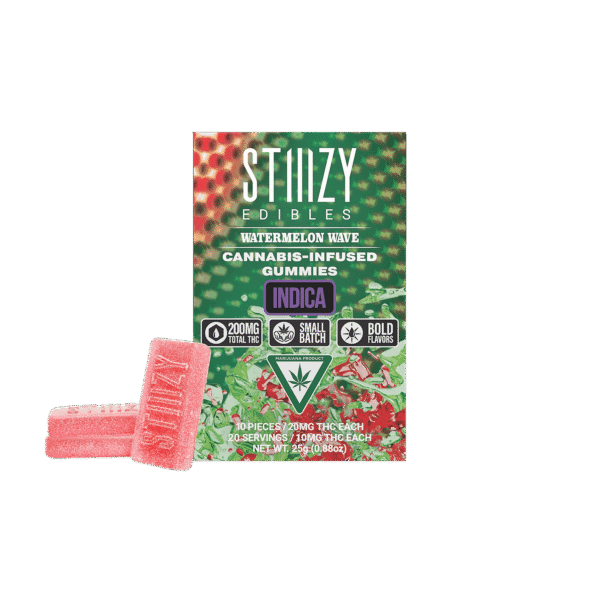 STIIIZY EDIBLES WATERMELON WAVE – 200MG GUMMIES